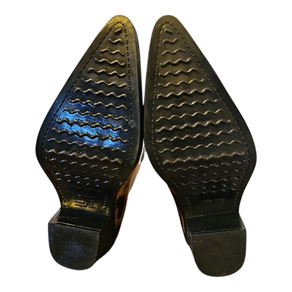 Trendy and Stylish Leopard Print Cowboy Style Rubber Rain Boots Euro S37 - Picture 7 of 10